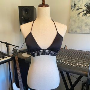 Black Cage Bikini Top!!